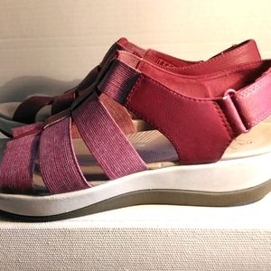 Clark's Fabric Cutout Women Flats